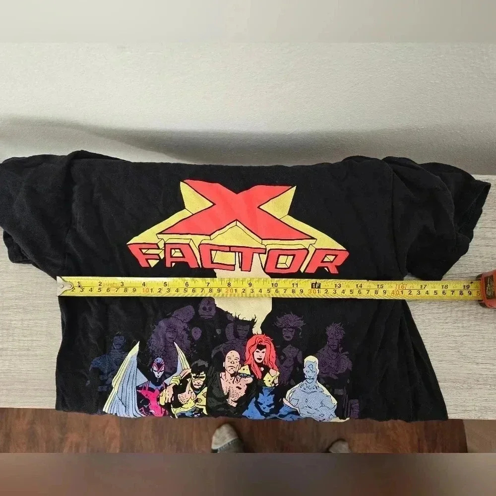 RARE Vintage Marvel X-Men X-Factor T Shirt TAG Missing Maybe be a medium or larg - Picture 4 of 5